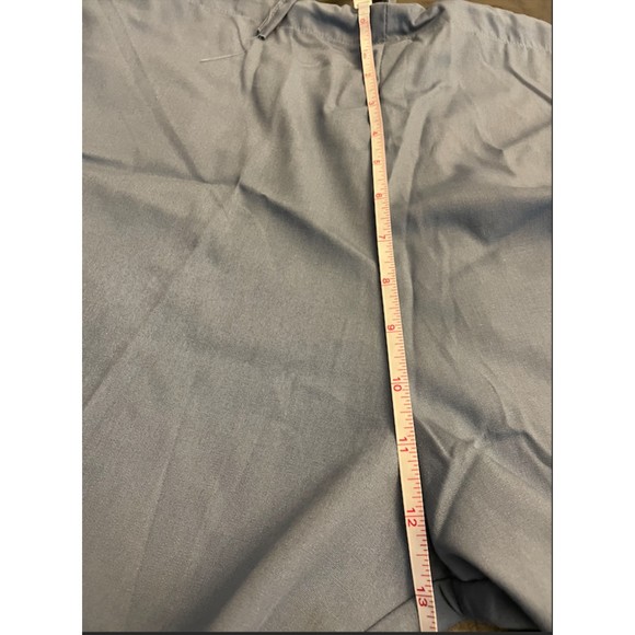 NEW with tags Scrub Pants - Blue Gray Drawstring Sz XS - Picture 6 of 7